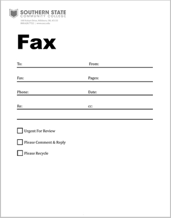 Southern State Fax