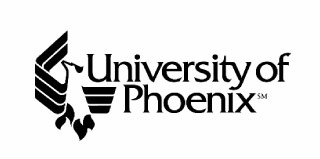 Logo for University of Phoenix.