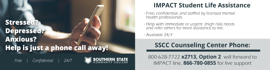 Impact Student Life Assistance. Call 866-780-0855 for live support.