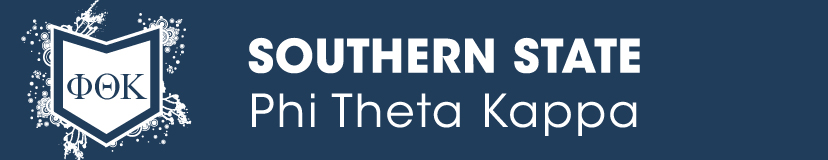Southern State Phi Theta Kappa banner with logo